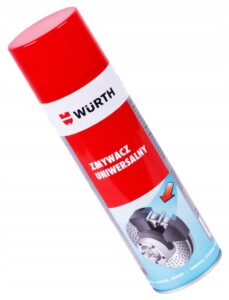 WURTH Środek do czyszczenia hamulców ZMYWACZ UNIWERSALNY 500ML NIEMIECKA JAKOŚĆ