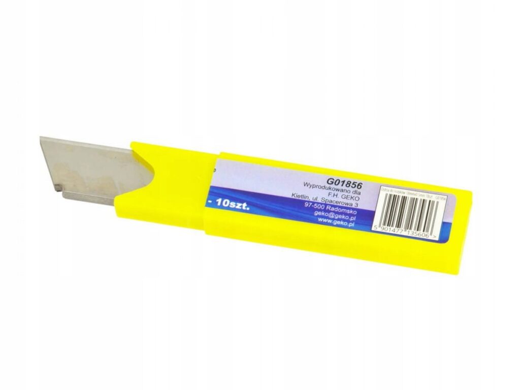 Ostrza łamane GEKO 18 mm 10 szt segmentowe