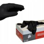 Wurth Rękawice Nitrylowe Czarne S 100 szt 0899470369