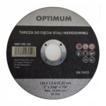 WURTH NIEMIECKA JAKOŚĆ  Tarcza tnąca METAL STAL 125 1.0 22.23 MM