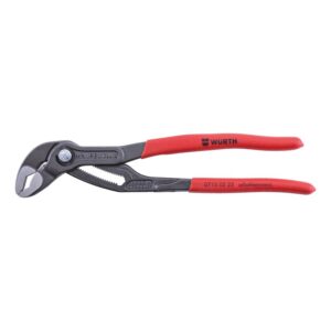 Szczypce nastawne Cobra Würth ZEBRA  250 mm | 46 mm zakres | Profesjonalne | Stal CrV | Uchwyt antypoślizgowy